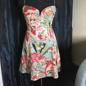 Asian print Steve Madden dress.